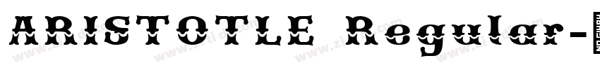 ARISTOTLE Regular字体转换